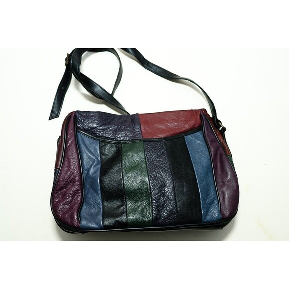 Vintage patchwork purse shoulder bag pocket book - Picture 3 of 12